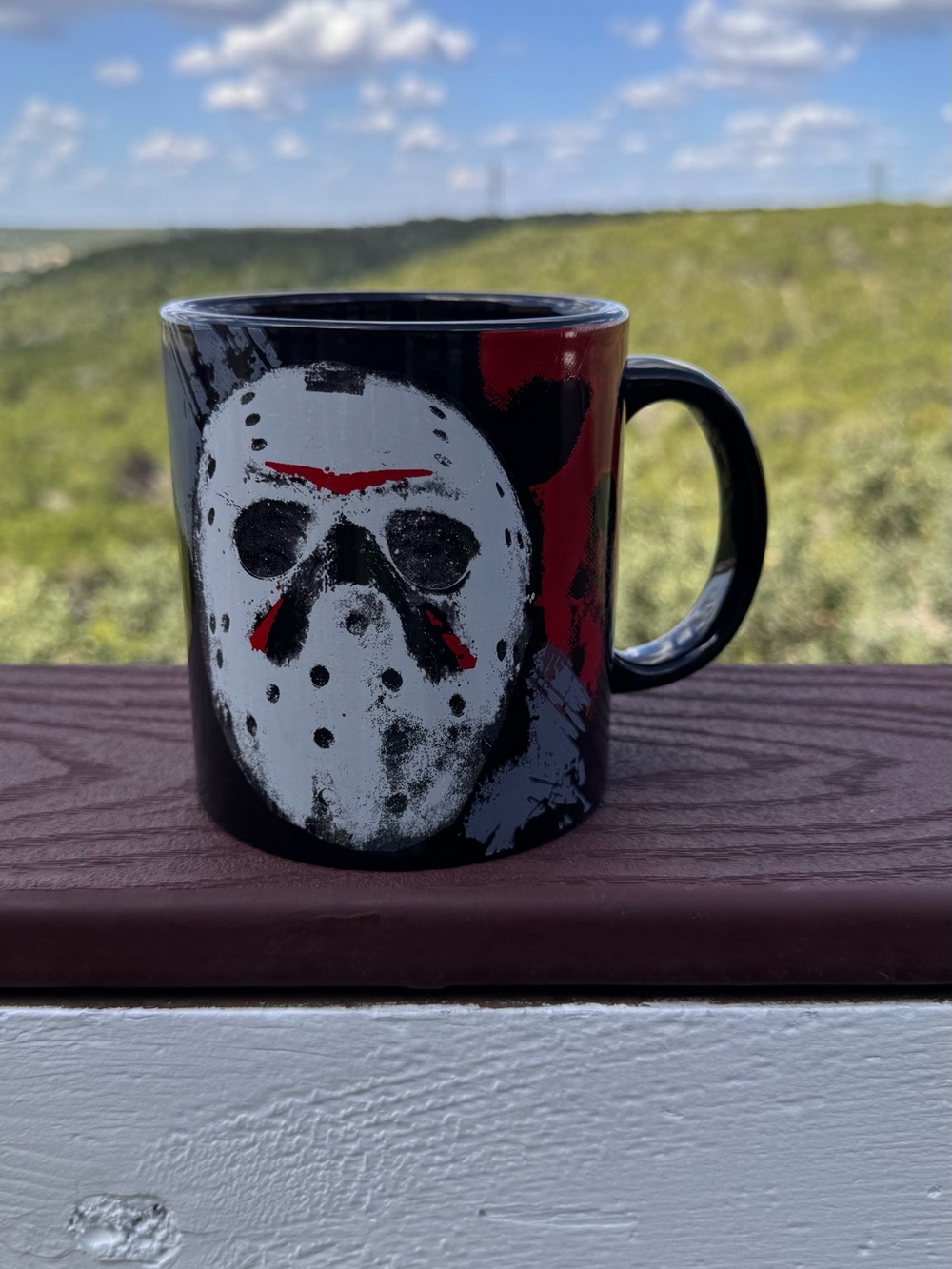 Friday the 13th Black Ceramic Coffee Mug